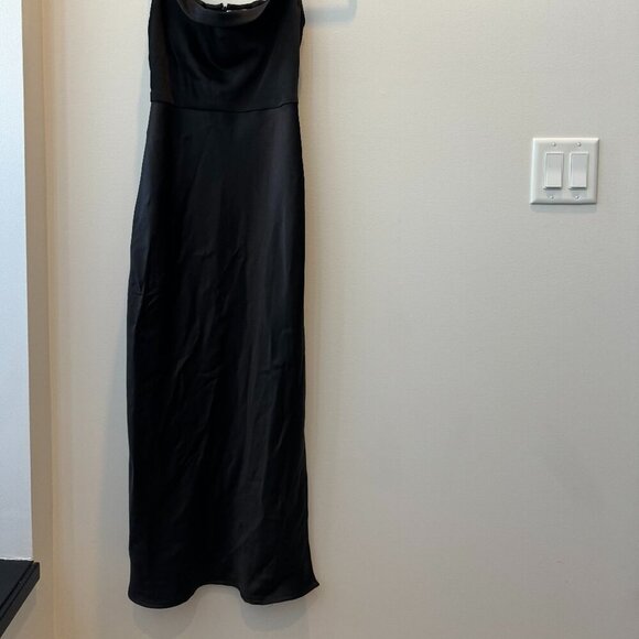 BHLDN Cali Satin Charmeuse Midi Dress - Picture 4 of 7